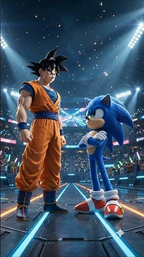 SONIC vs GOKU ⚡🔥 — Who’s REALLY Faster?