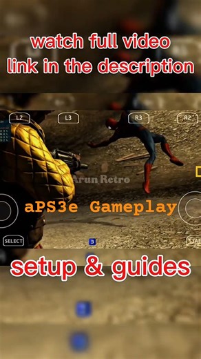 PS3 Games on Android is CRAZY!😳 aPS3e #shorts #shortvideo #androidgaming #games #gaming #ps3emulator