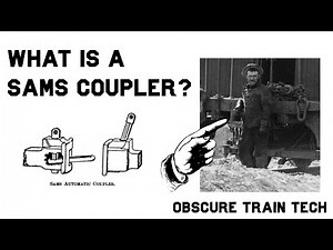 What is the Sams Coupler? Obscure Train Tech: Automatic Link and Pins