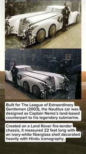 The Nautilus Car — Captain Nemo’s Extravagant Land Machine from 2003 🎬⚙️