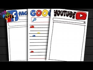 Computer | Border designs on paper | Front Page Design for School Project | Project Work Designs