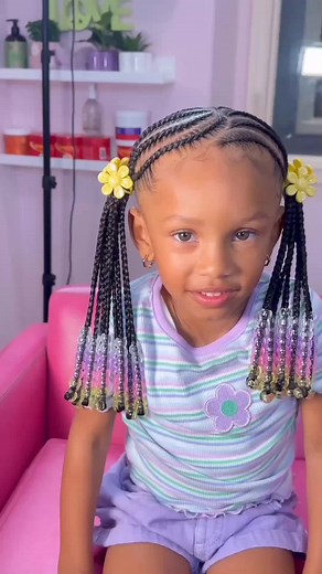 Trendy Kids Braided Hairstyles for Beautiful Black Bombshells
