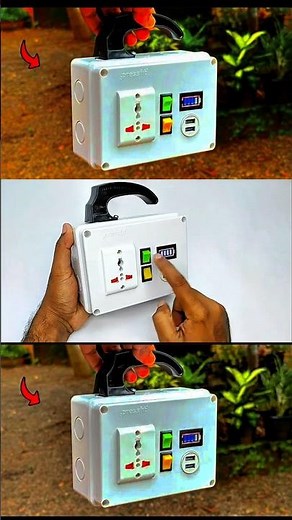 How to Make Powerful Rechargeable Inverter at Home 🔥 (DIY Project)