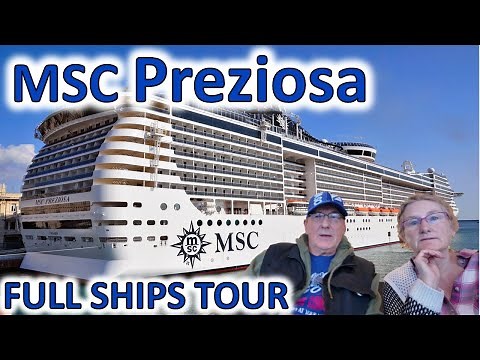 MSC Preziosa Full Ship Tour We Explore Every Deck from Top to Bottom