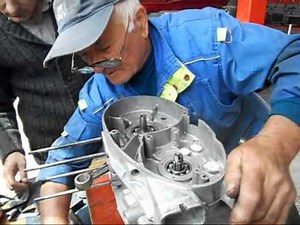 MZ ES 250 Red Bandit Engine Mounting