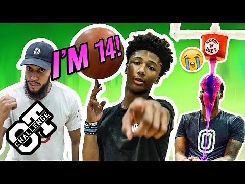 Mikey Williams Gets MESSY In The NEW Overtime Challenge! Best 14 Year Old Ever!? 😱