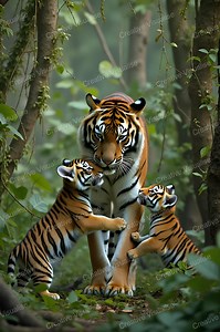 A tiger wallpaper High-Resolution Digital Print, 11000 x 16000 Pixels 300 DPI JPEG