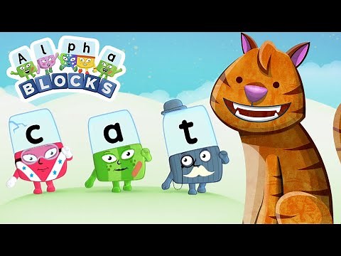 Cat on the Mat | Sing-along | Songs Level Two | @officialalphablocks