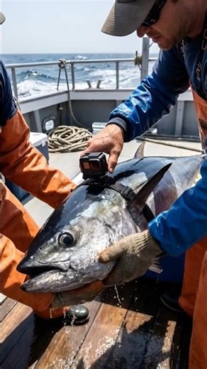 What a Tuna sees in the deep ocean... 🐟#GoProPOV