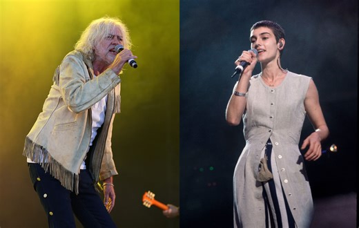 Bob Geldof remembers text messages received from Sinead O’Connor weeks before her death