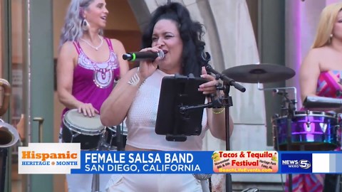 Hispanic Heritage Month - Female Salsa Band