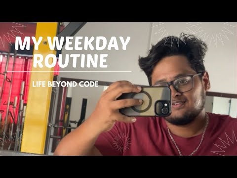 A Simple Weekday Routine | Husky, Gym, Food & Night Shift | Life Beyond Code