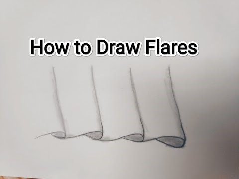 How to draw Flares: Short and Easy steps for design beginners PART-1