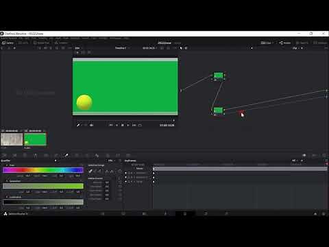 DaVinci Resolve 16.2 How to Green Screen + Video + Audio 綠幕合成製作編輯使用 (3 mins training couse 三分鐘教學)