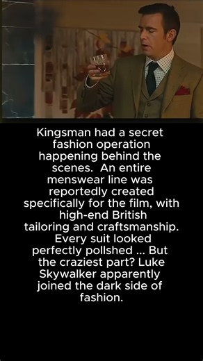 Kingsman Had a Secret Fashion Operation Behind the Scenes#shorts