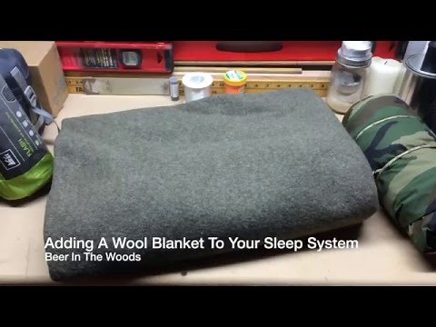 Adding A Wool Blanket To Your Sleep System