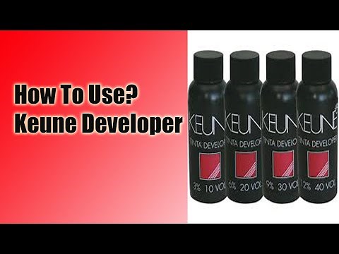 Keune Developer 10,20,30,40 Volume Full Information With Percentage Grey Coverage Method Part 4