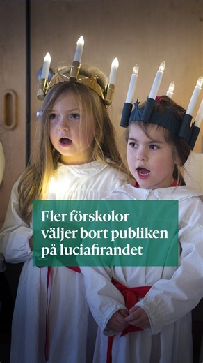 Kungälvs-Posten | Får du tårögt se på när ditt barn sjunger Lusse lelle med glittret på svaj eller firar er förskola lucia utan publik? Det viktigaste är att... | Instagram