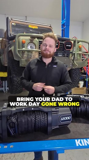 Hilarious 4x4 Offroading Prank on Bring Your Dad to Work Day