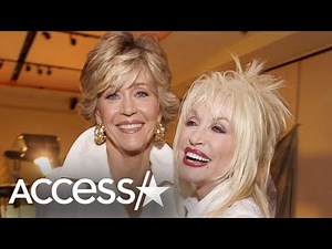 Jane Fonda Tears Up Reflecting About Dolly Parton’s Fame