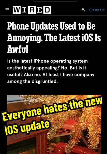 Dissecting the Controversial New iOS Update