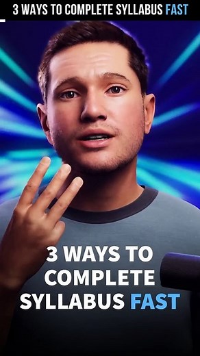 How to Complete Entire Syllabus in Less Time! ✍️ #shorts
