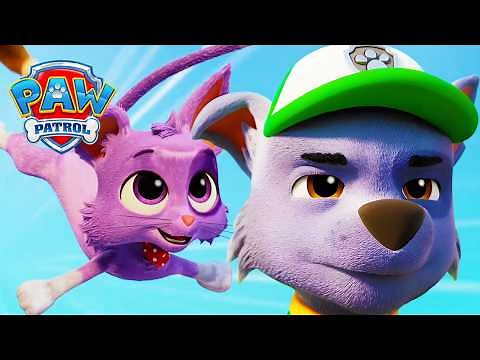 Rocky and Percy, the Dream Team! 🐶😺 | Rocky's Cat-astrophe | PAW Patrol | Cartoons for Kids