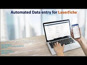 Webinar - Automated Data entry into Laserfiche