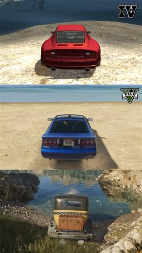 GTA 4 vs GTA 5 vs MAFIA OC - Physics Comparison🎯PART-2