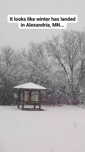 It looks like winter has landed in Alexandria, MN... We stepped outside of the Douglas County Historical Society MN to grab a fun little snowfall video before hurrying home. Let us know what you get for snowfall totals! Drive safe out there, everyone! #dchsmn #visitAlexMN #novemberblizzard #minnesnowta #minnesota #exploremn #blizzard #snow #AlexandriaMN | Douglas County Historical Society MN
