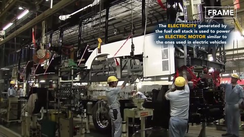 Touring Toyota's Billion $ Factory: Making Futuristic City Buses