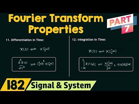 Properties of Fourier Transform (Part 7)