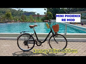sepeda mini phoenix 24 reborn | konsep REMOD (REtro MODern)