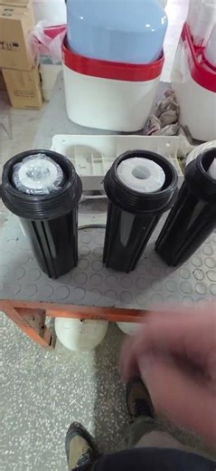Aquarium water purification system installation instructions.