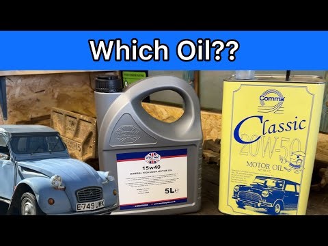 Maintaining a Classic Citroën 2CV: Workshop Setup & Choosing the Right Oil!