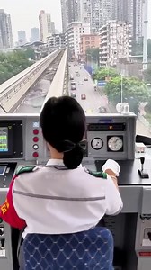 6.9M views · 17K reactions | A view from Chongqing‘s monorail drivers side!️ #monorail #subway #Chongqing #cityviews | iChongqing | Facebook