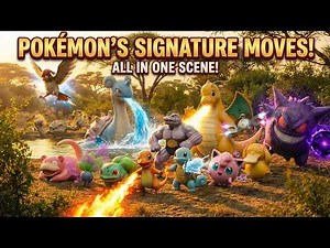 151 Pokémon signature move first generation Real Life Pokémon Documentary