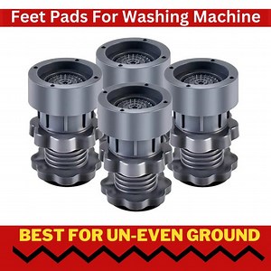 Enjoy a noise-free washing experience like no other with our Anti-Vibration Washing Machine Feet Pads! | Gadgets Cay
