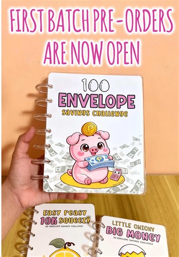 Exciting Pre-Order for Savings Challenge Binders