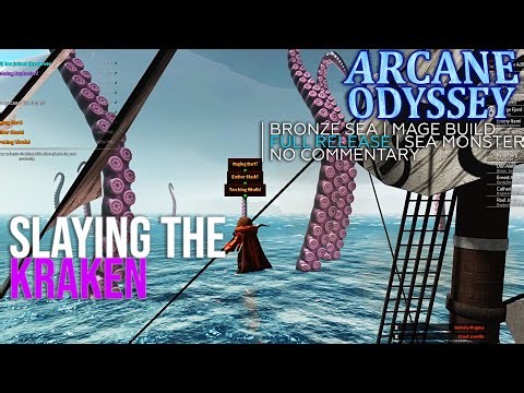 [FULL RELEASE UPDATE] ARCANE ODYSSEY - Encountering the Kraken | ROBLOX Gameplay No Commentary [HD]