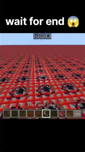 wait for end 😱 #minecraft #shorts