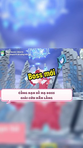 Boss mới với cơ chế lần đầu tiên xuất hiện trong #miniworld #gamingontiktok #miniworldvn