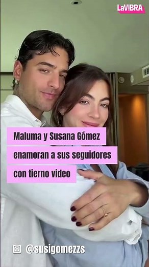 Maluma shows his romantic side with Susana Gómez / La Vibra