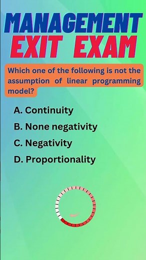 Management Exit Exam 2016 by MOE: Part 1: #management #business #administration #2023 #exit #exam