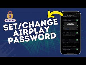How to Configure iPhone 15 to Require Password for AirPlay