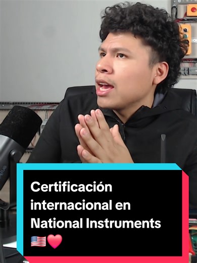 Certificación Internacional en una empresa Líder en Automatización, Control y Adquisición de Datos! #industria #automatizacion #labview #iot #software