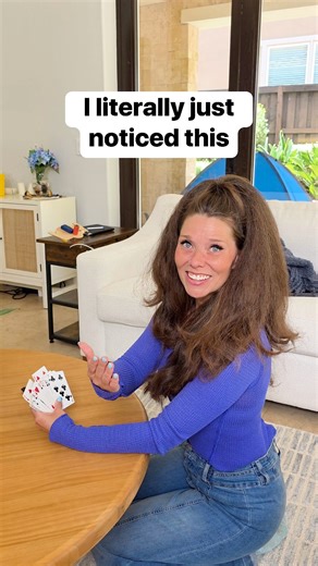 There’s an 8 outline in the 8 of diamonds #cards #playingcards #interesting | Liz & Jeff