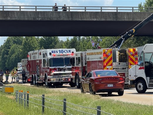 3 children among six killed in Charlotte I-485 wreck; 2 vehicles crashed under tractor-trailer, officials say