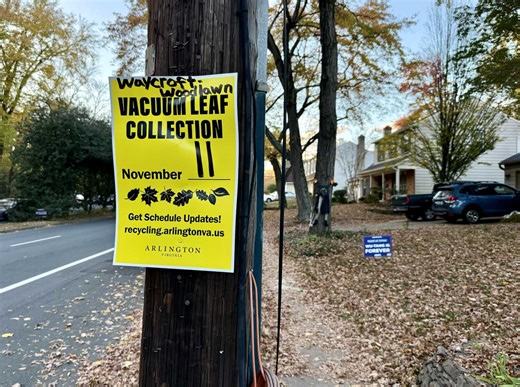 Fall leaf collection begins Monday in Arlington | ARLnow.com