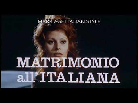 Marriage Italian Style (1964) - Italian Trailer 2 // Matrimonio All'italiana 1